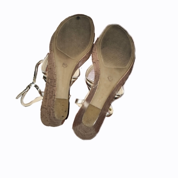 BCBG | Women's Gold Sandals - Picture 5 of 5